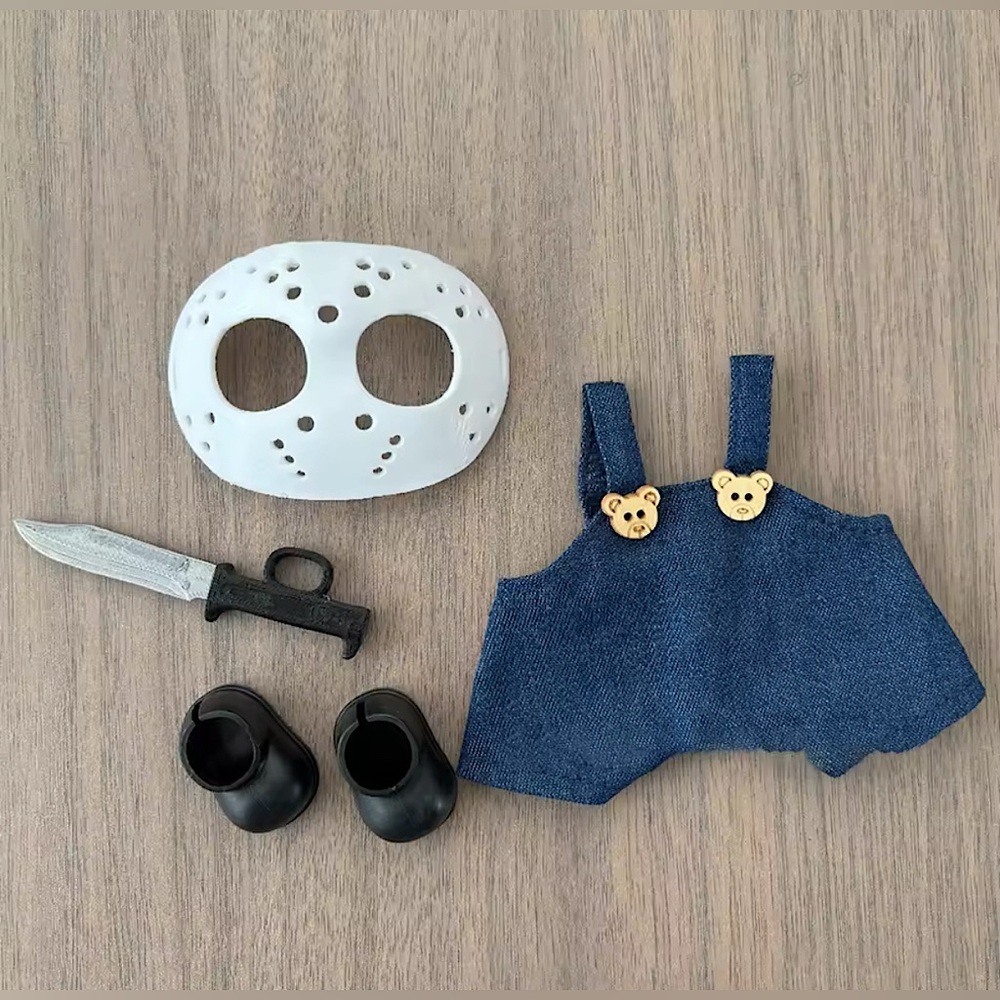 Labubu Halloween Outfits 4 piece Set Costumes New - Picture 3 of 3